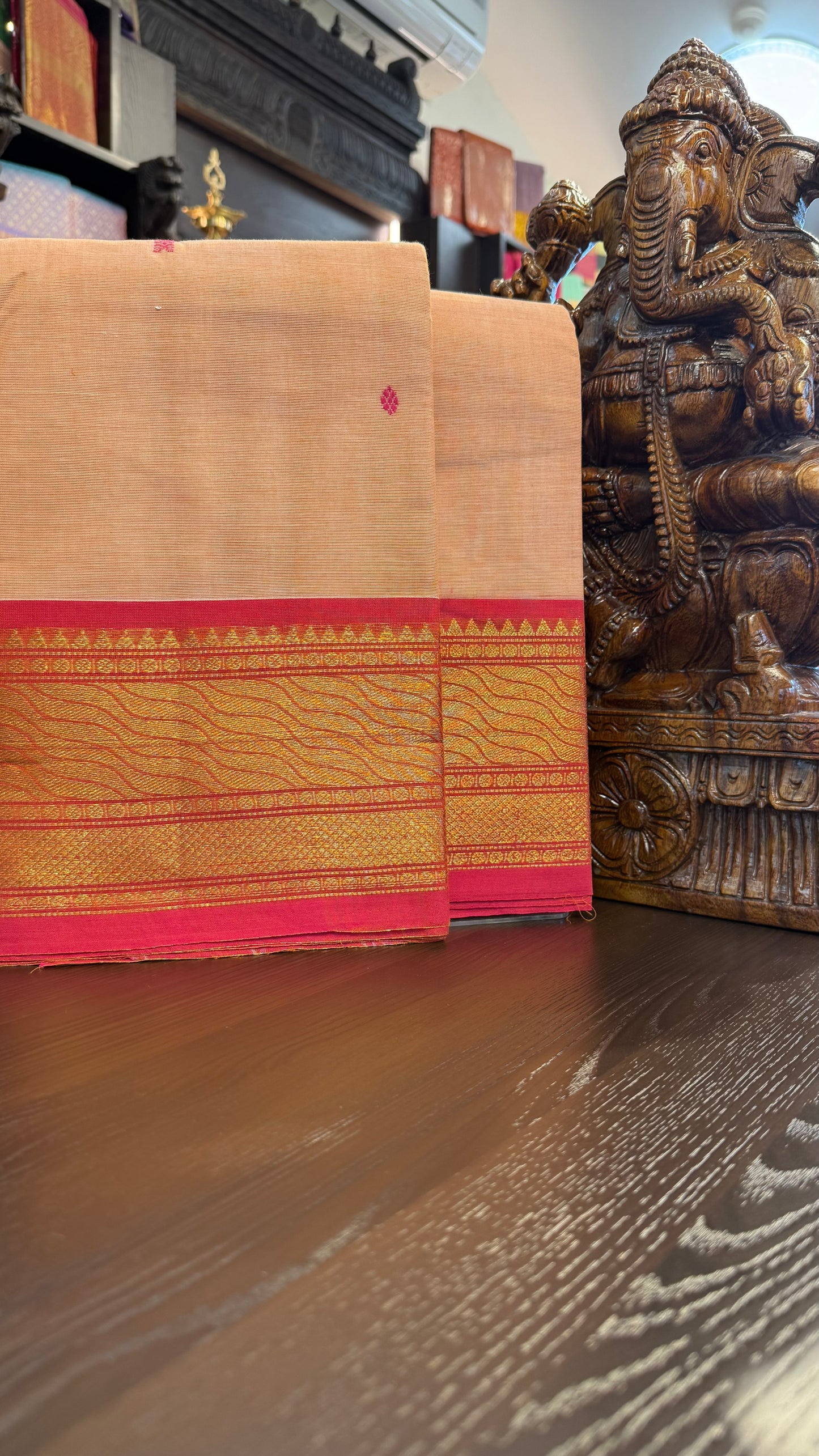 Kanchi Cotton Saree