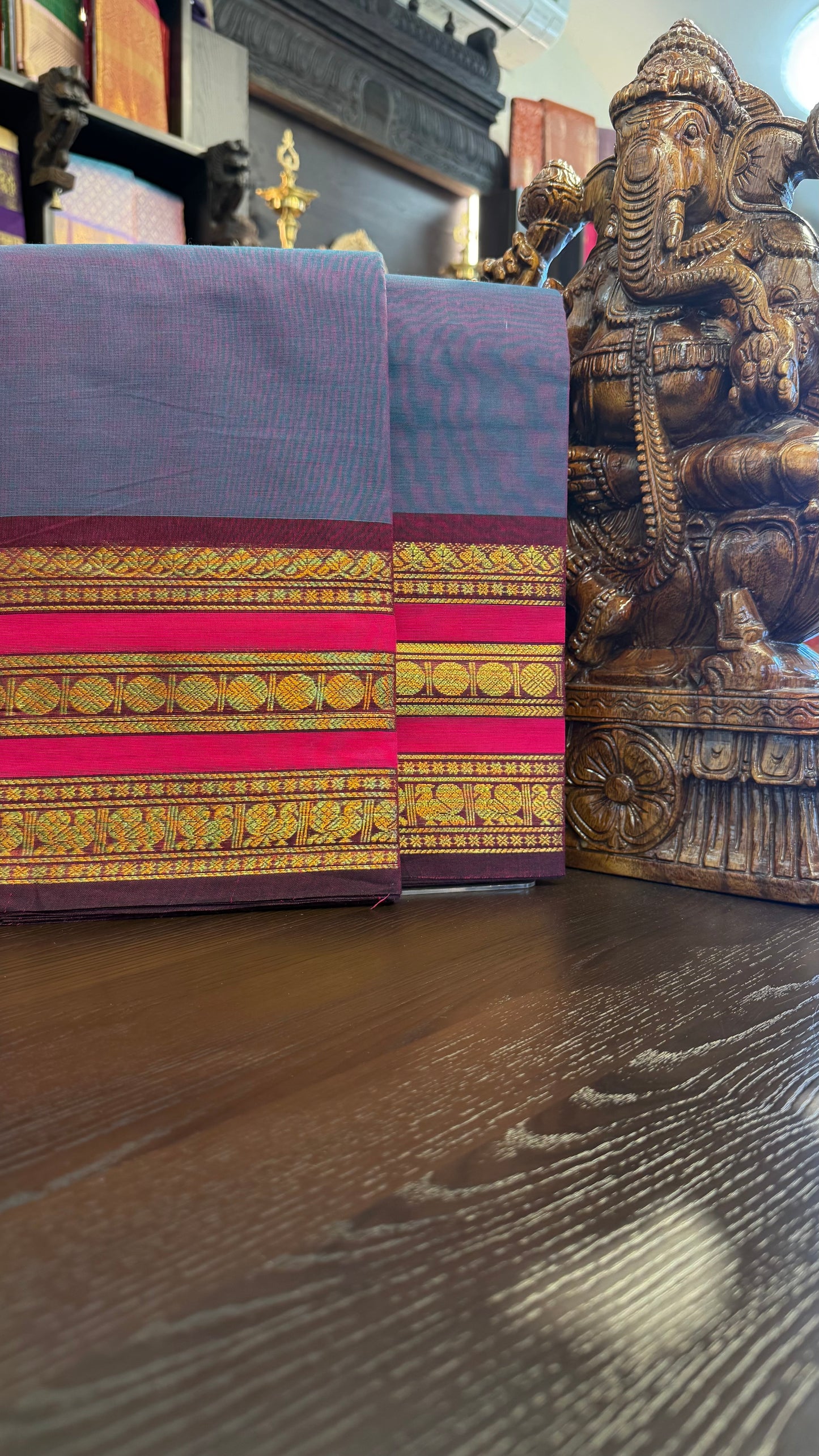 Kanchi Cotton Saree