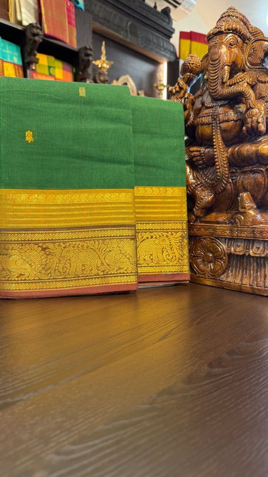 Kanchi Cotton Saree