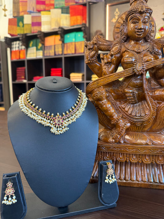 Jivisha Red Necklace