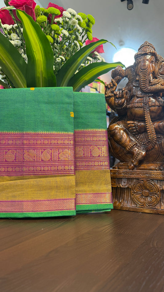 Kanchi Cotton Saree