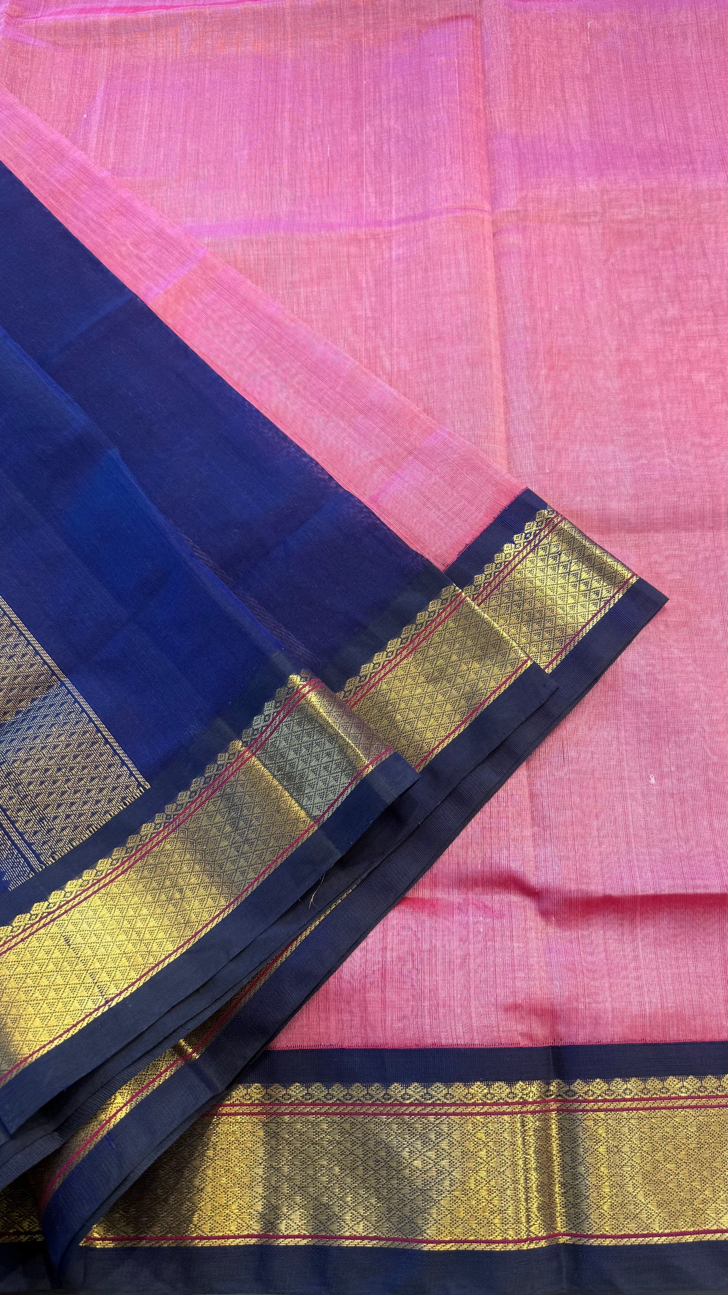 HANDLOOM KANCHIPURAM SILK COTTON (KSC196)