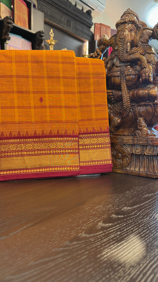 Kanchi Cotton Saree