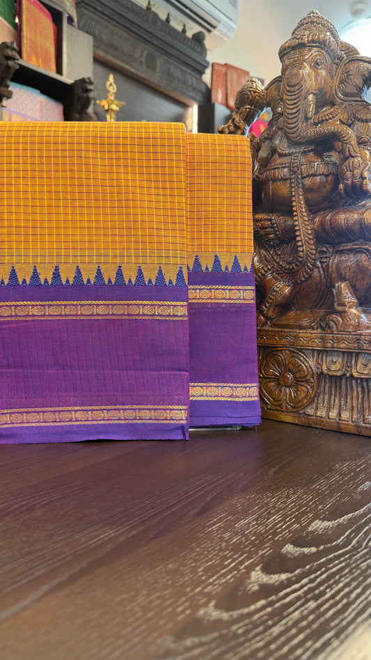 Kanchi Cotton Saree