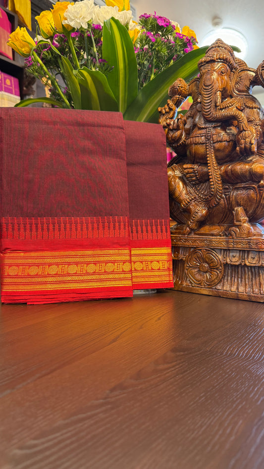 Kanchi Cotton Saree