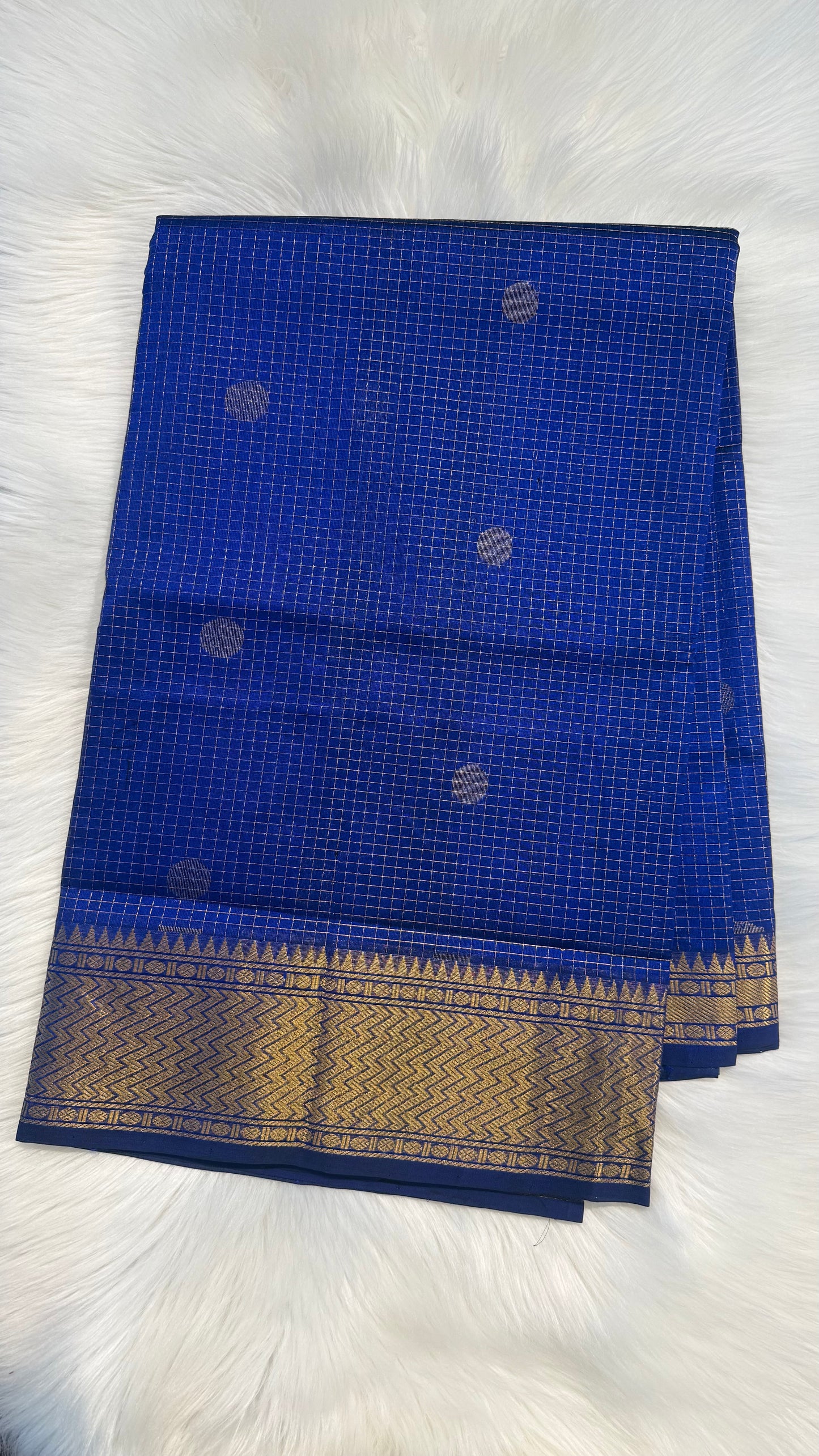 HANDLOOM KANCHIPURAM SILK COTTON (KSC183)