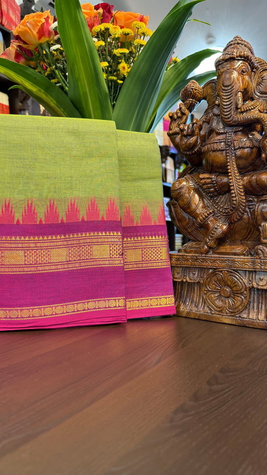 Kanchi Cotton Saree