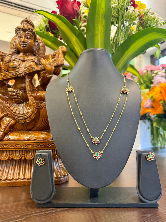 Mayukhi Long Necklace Jewellery Set