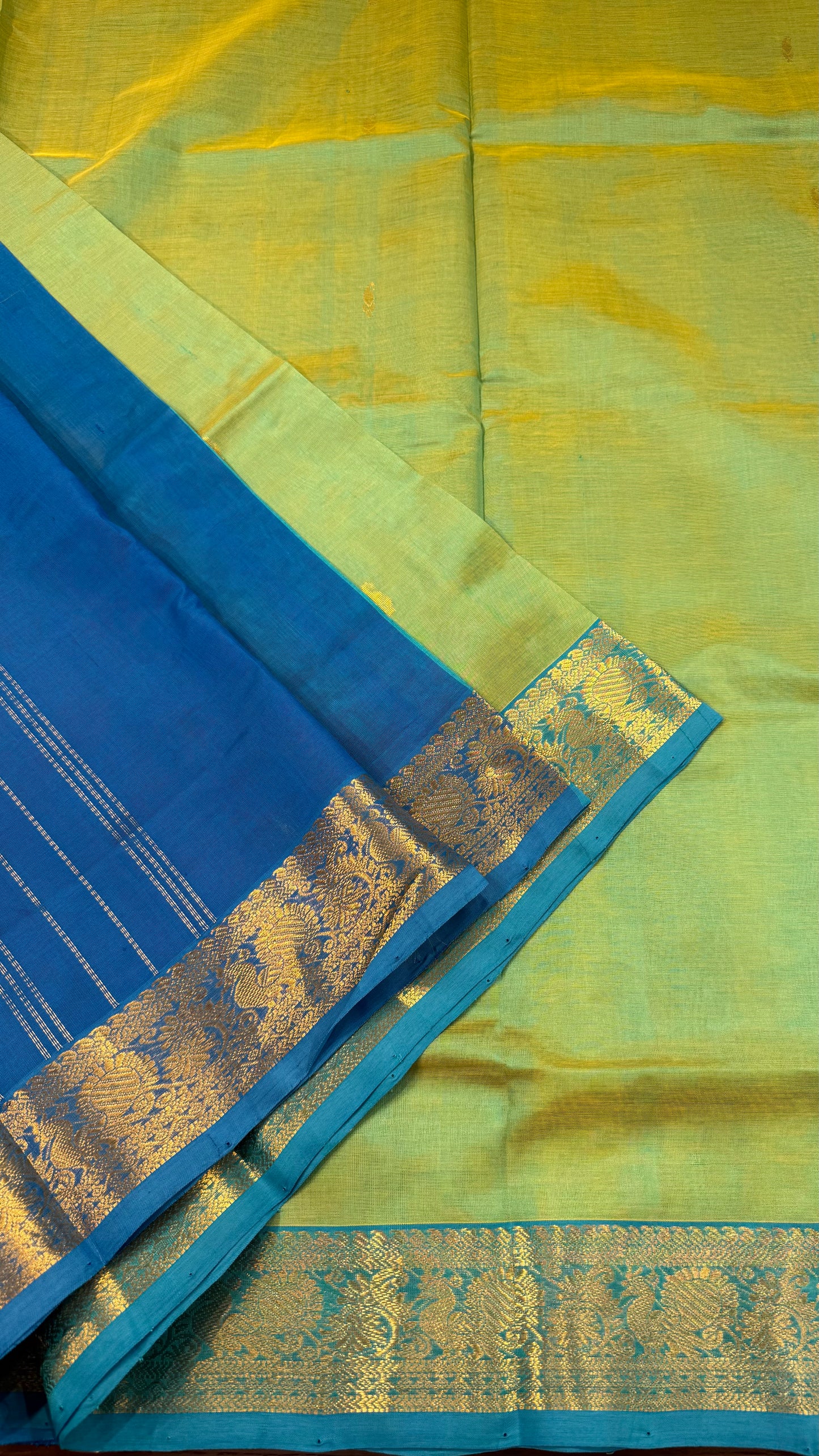 HANDLOOM KANCHIPURAM SILK COTTON (KSC194)