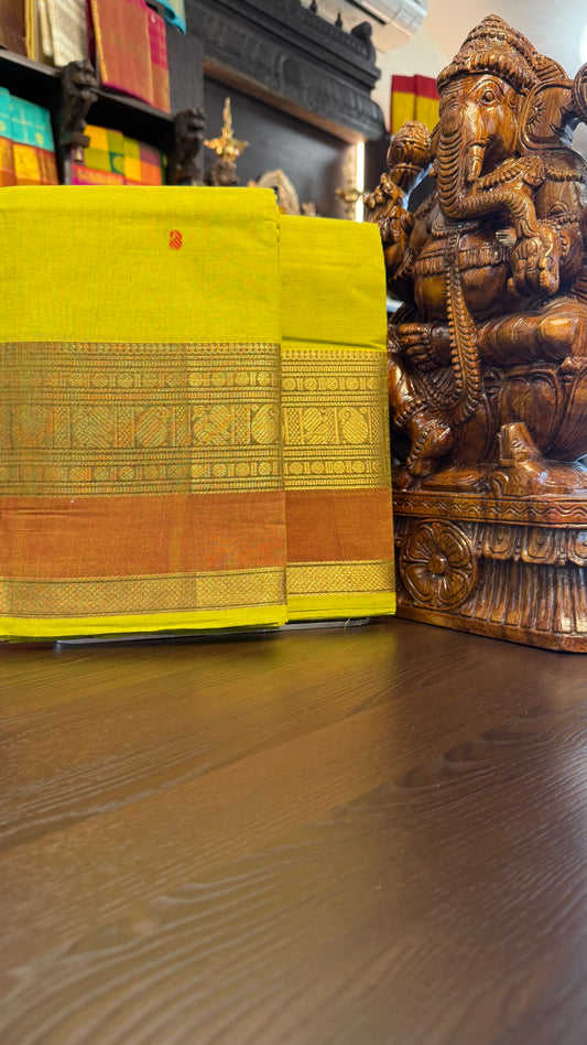 Kanchi Cotton Saree