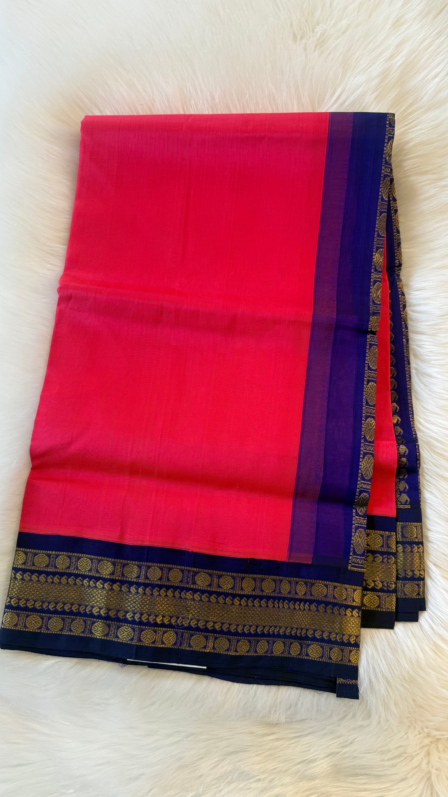 HANDLOOM KANCHIPURAM SILK COTTON (KSC215)