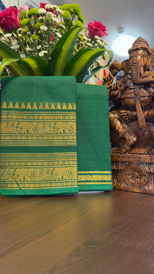 Kanchi Cotton Saree