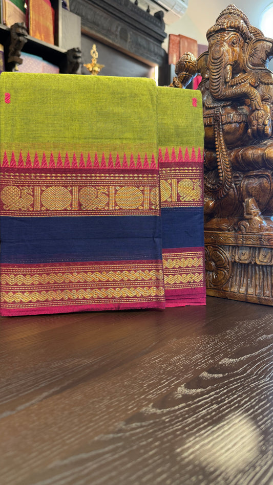 Kanchi Cotton Saree
