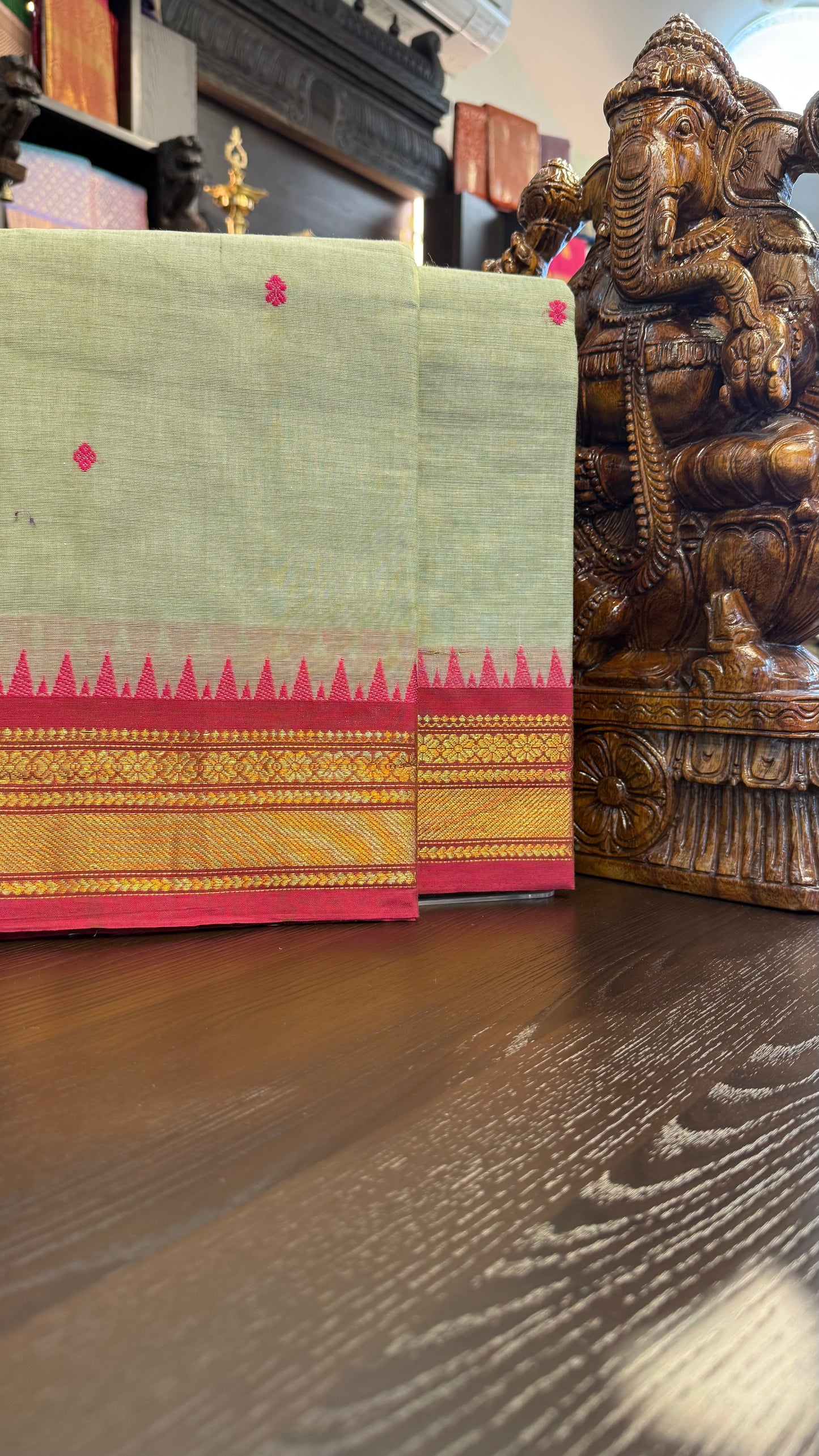 Kanchi Cotton Saree