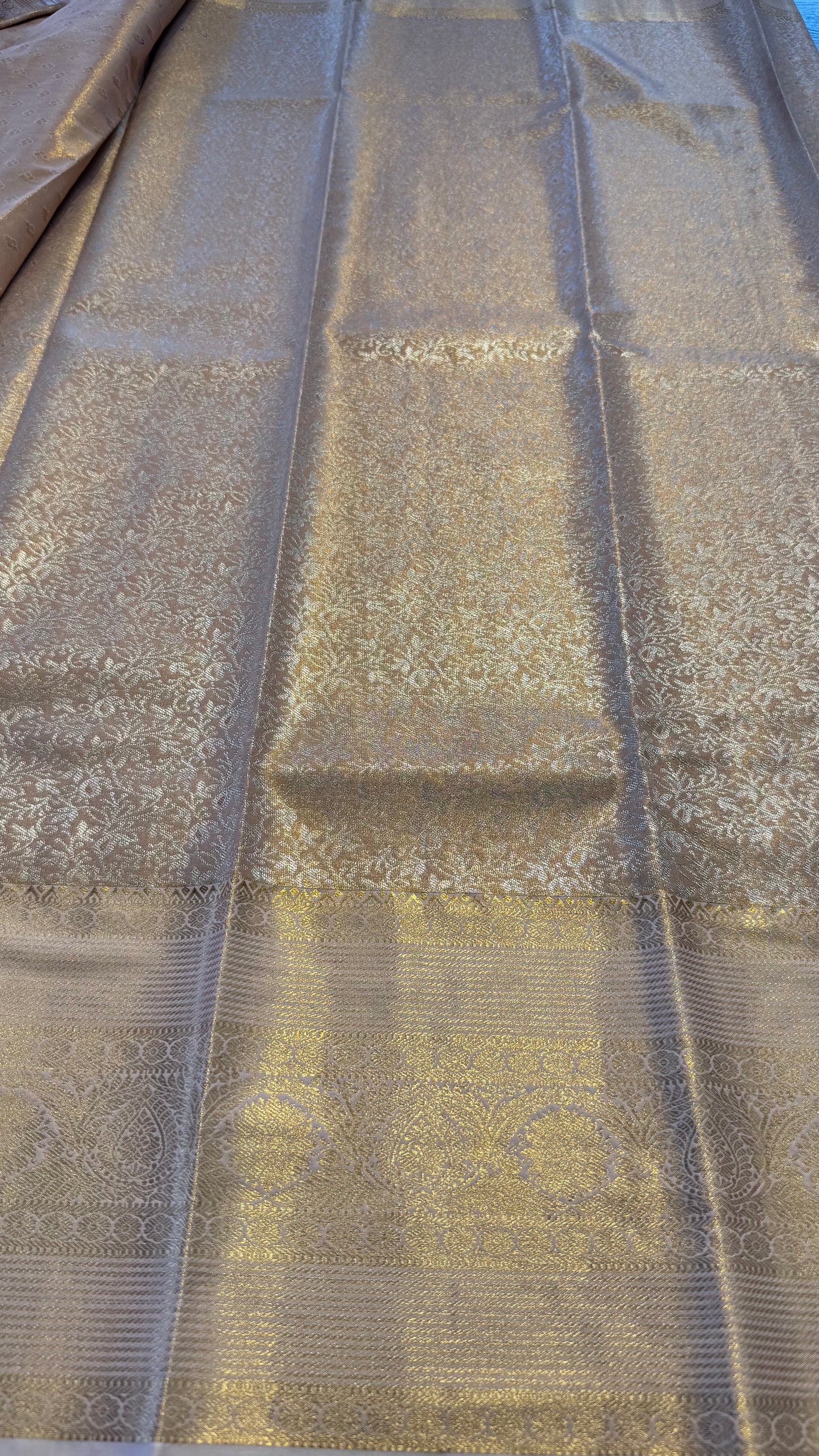 PINK PEARL SEMI SILK KANICHIPURAM SILK SAREE (SSKS12)