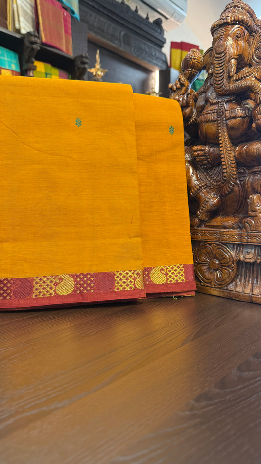 Kanchi Cotton Saree