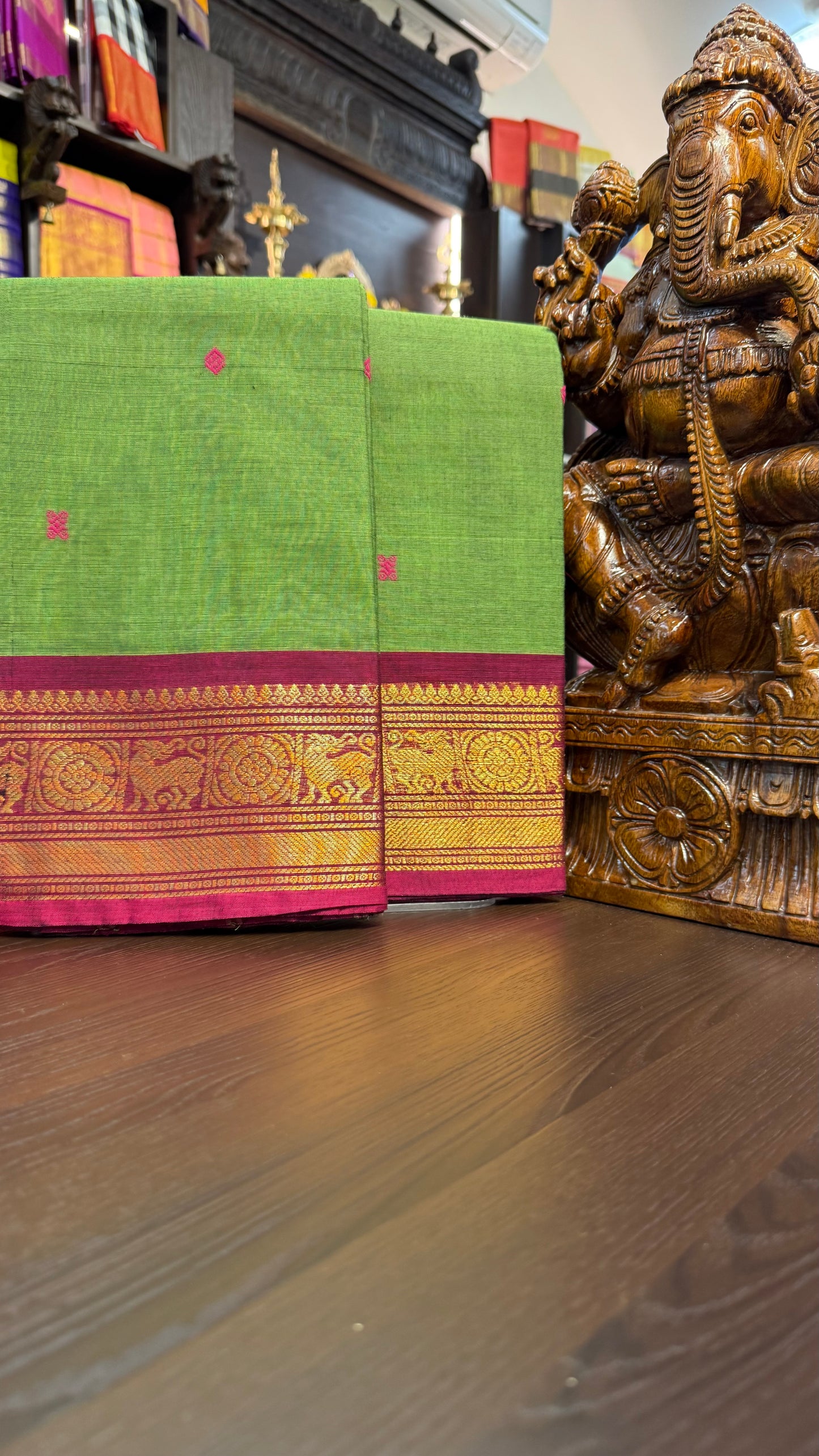 Kanchi Cotton Saree