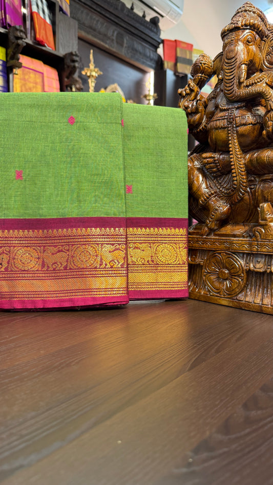 Kanchi Cotton Saree