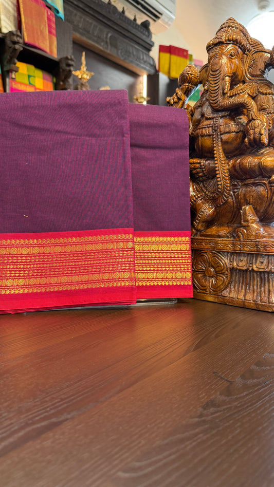 Kanchi Cotton Saree