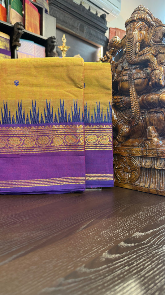 Kanchi Cotton Saree