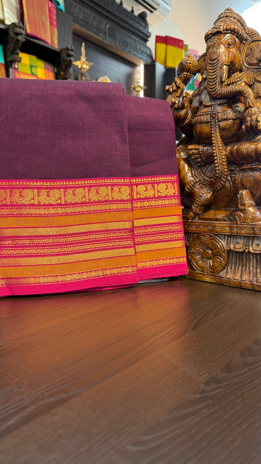 Kanchi Cotton Saree