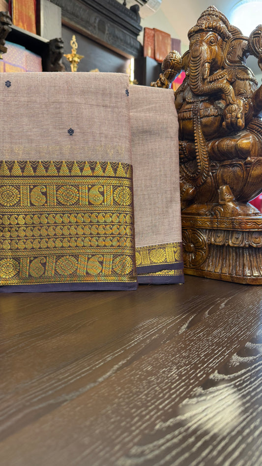 Kanchi Cotton Saree