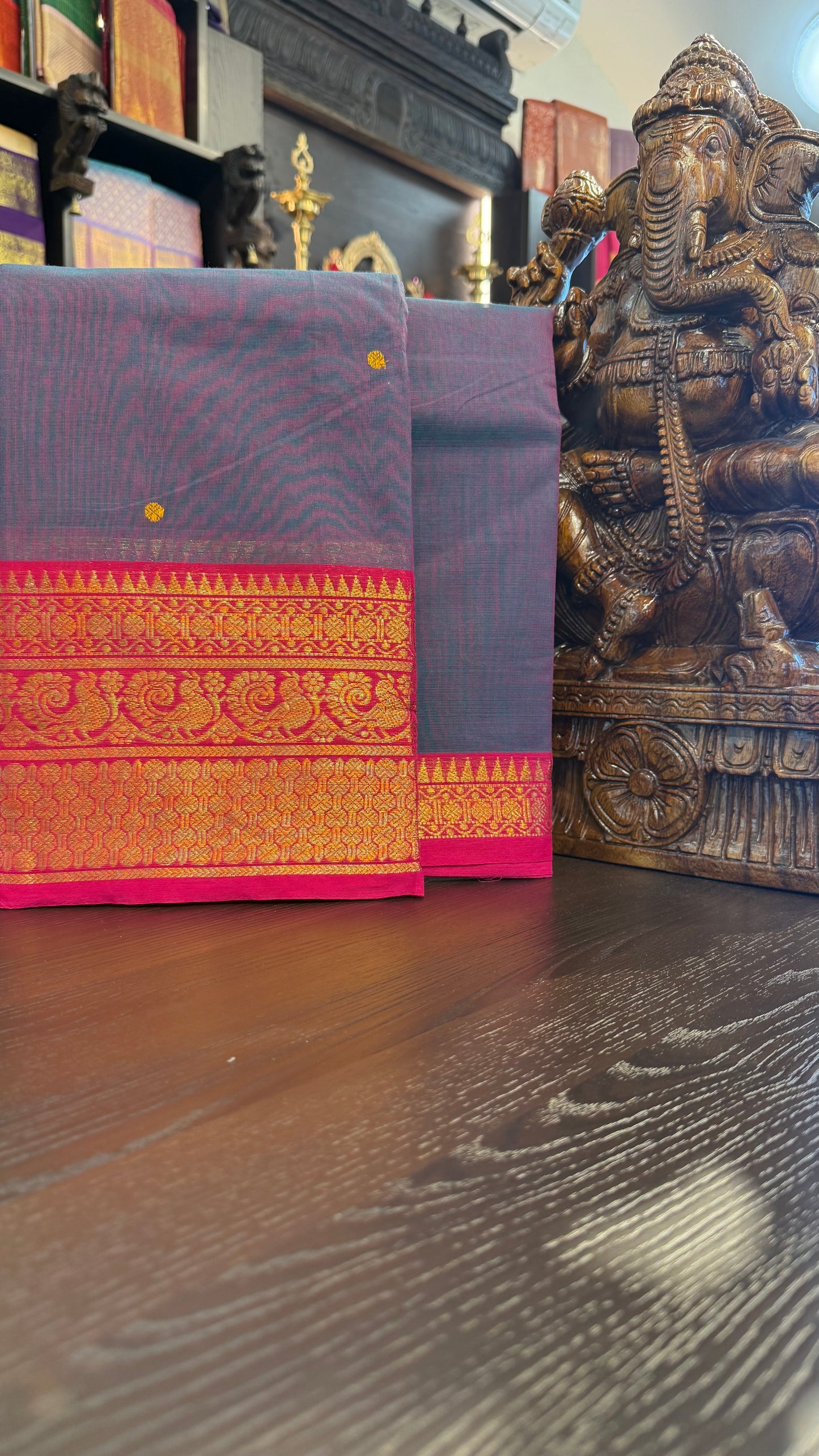 Kanchi Cotton Saree