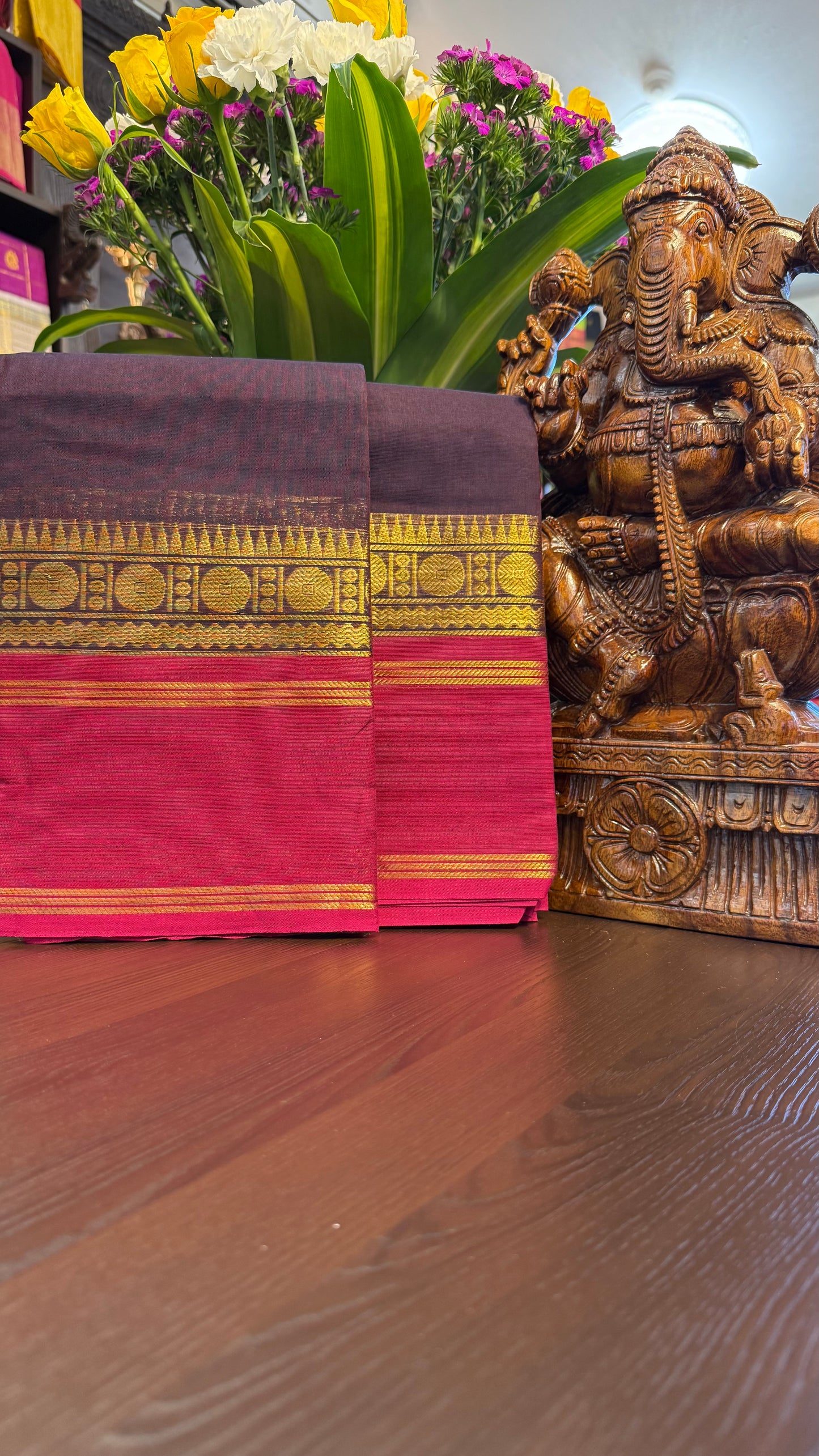 Kanchi Cotton Saree