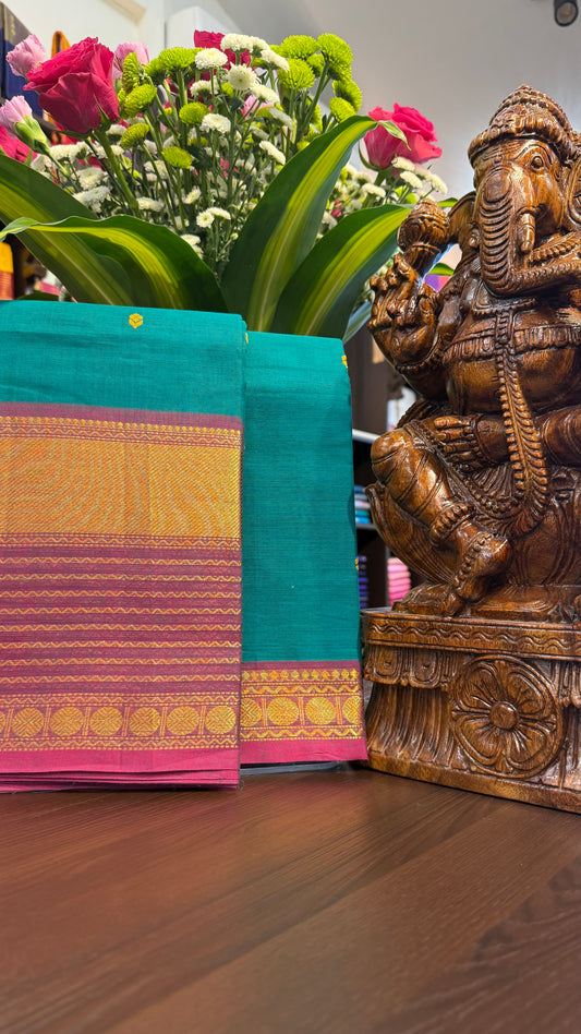 Kanchi Cotton Saree