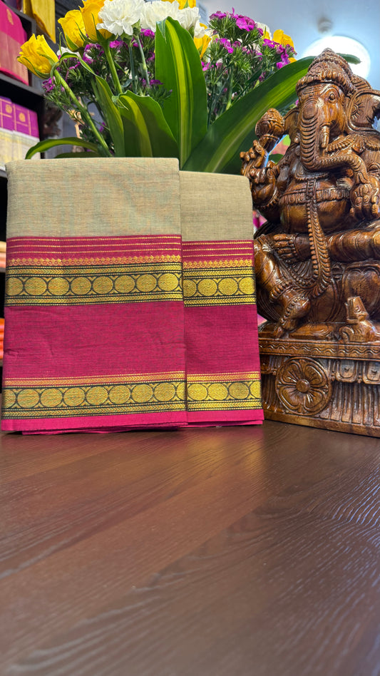 Kanchi Cotton Saree