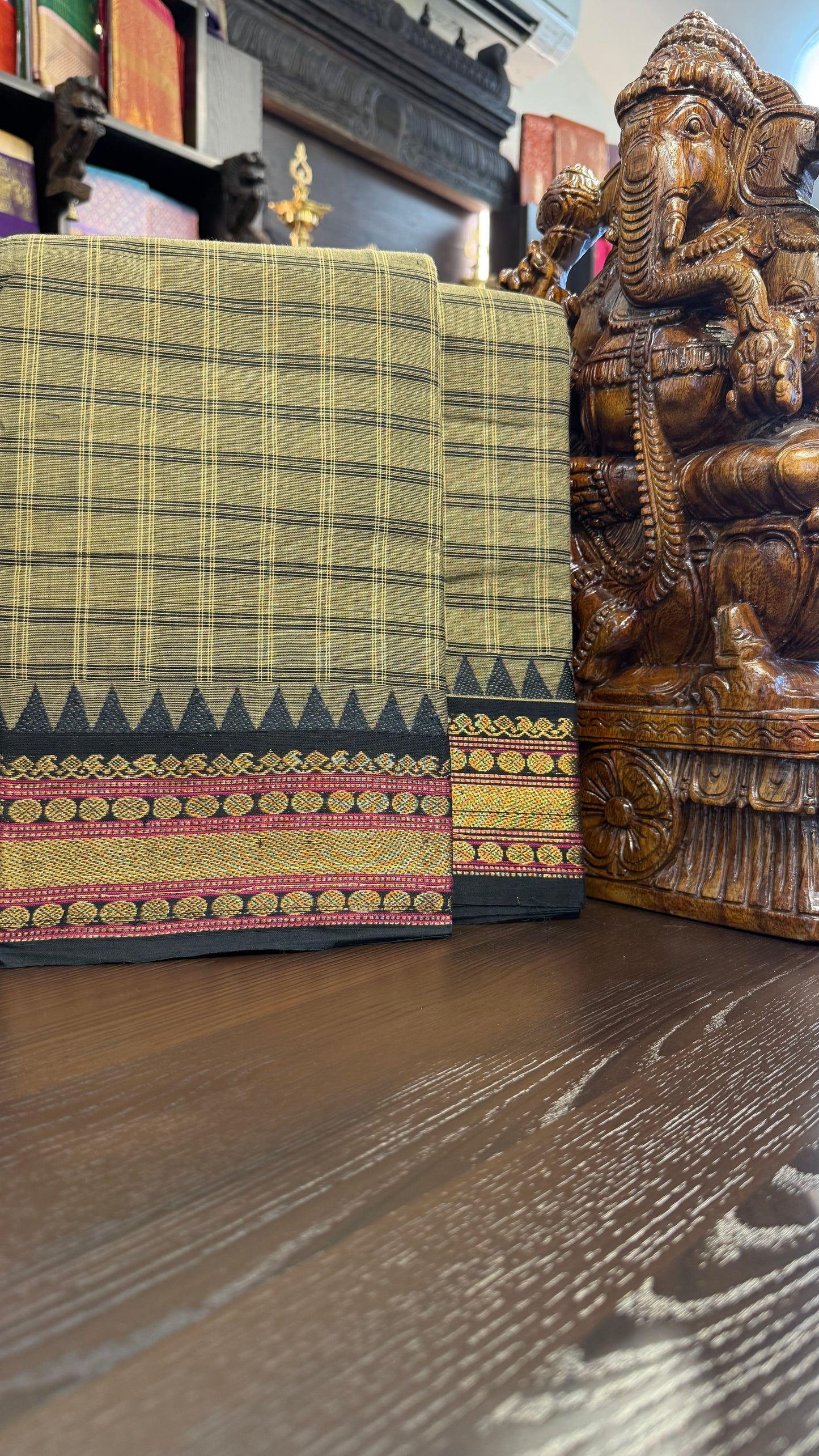 Kanchi Cotton Saree