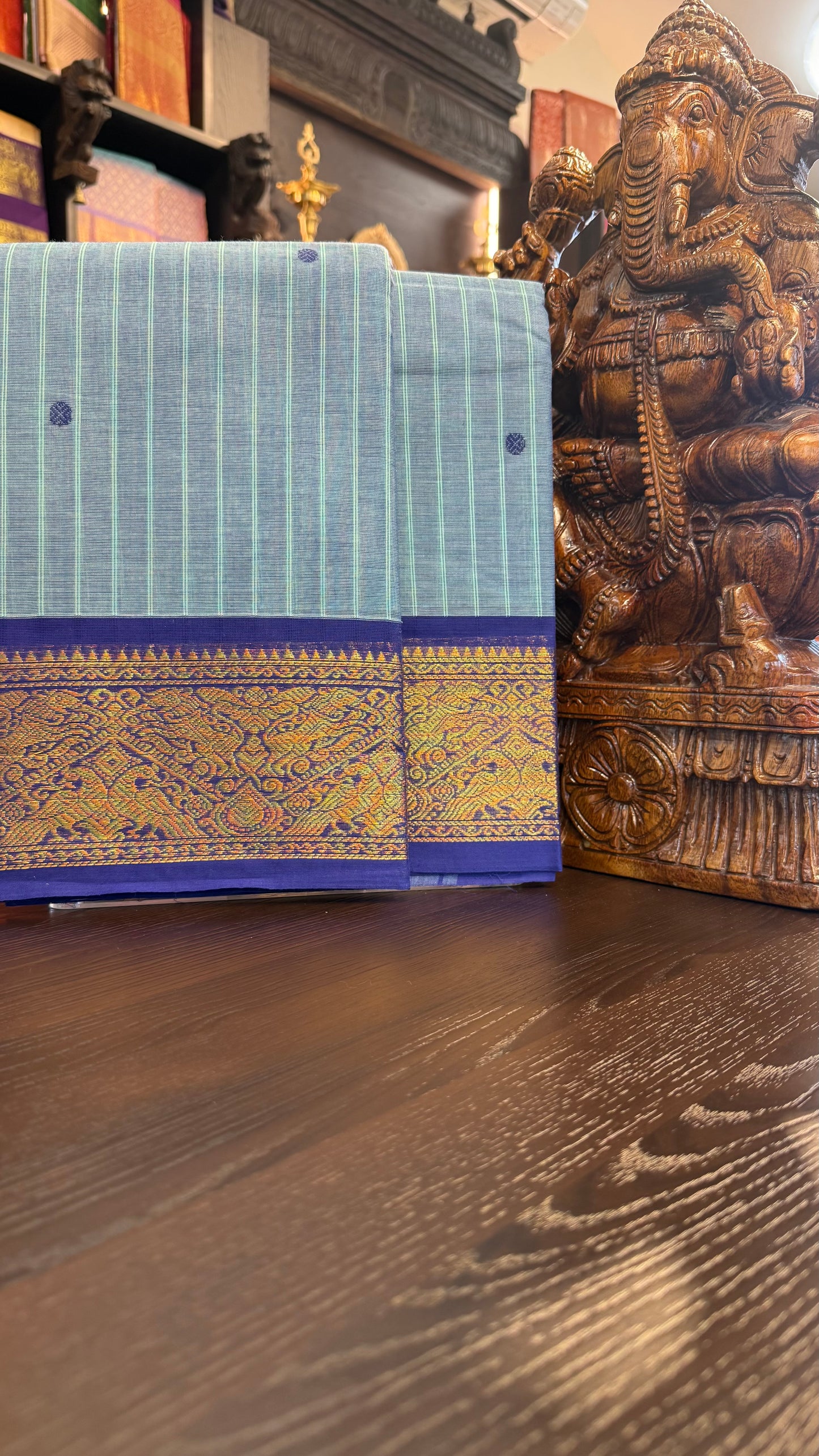 Kanchi Cotton Saree