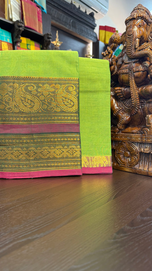 Kanchi Cotton Saree