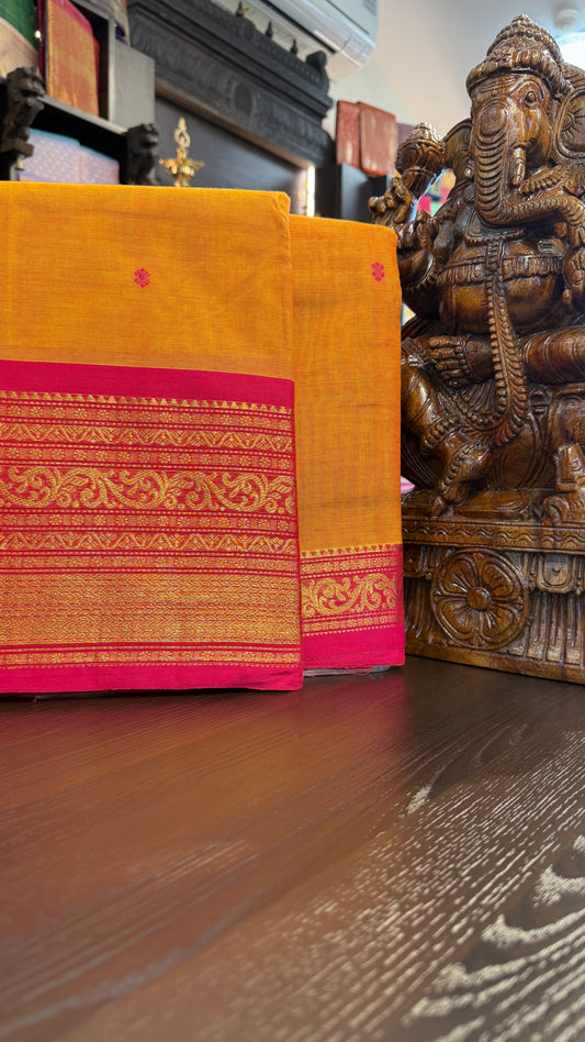 Kanchi Cotton Saree