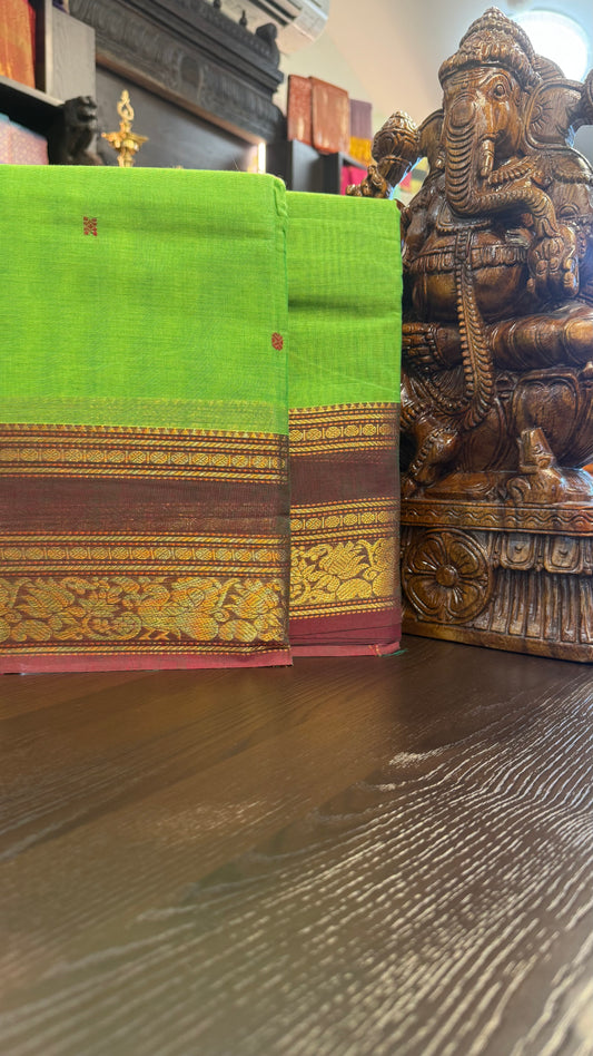 Kanchi Cotton Saree