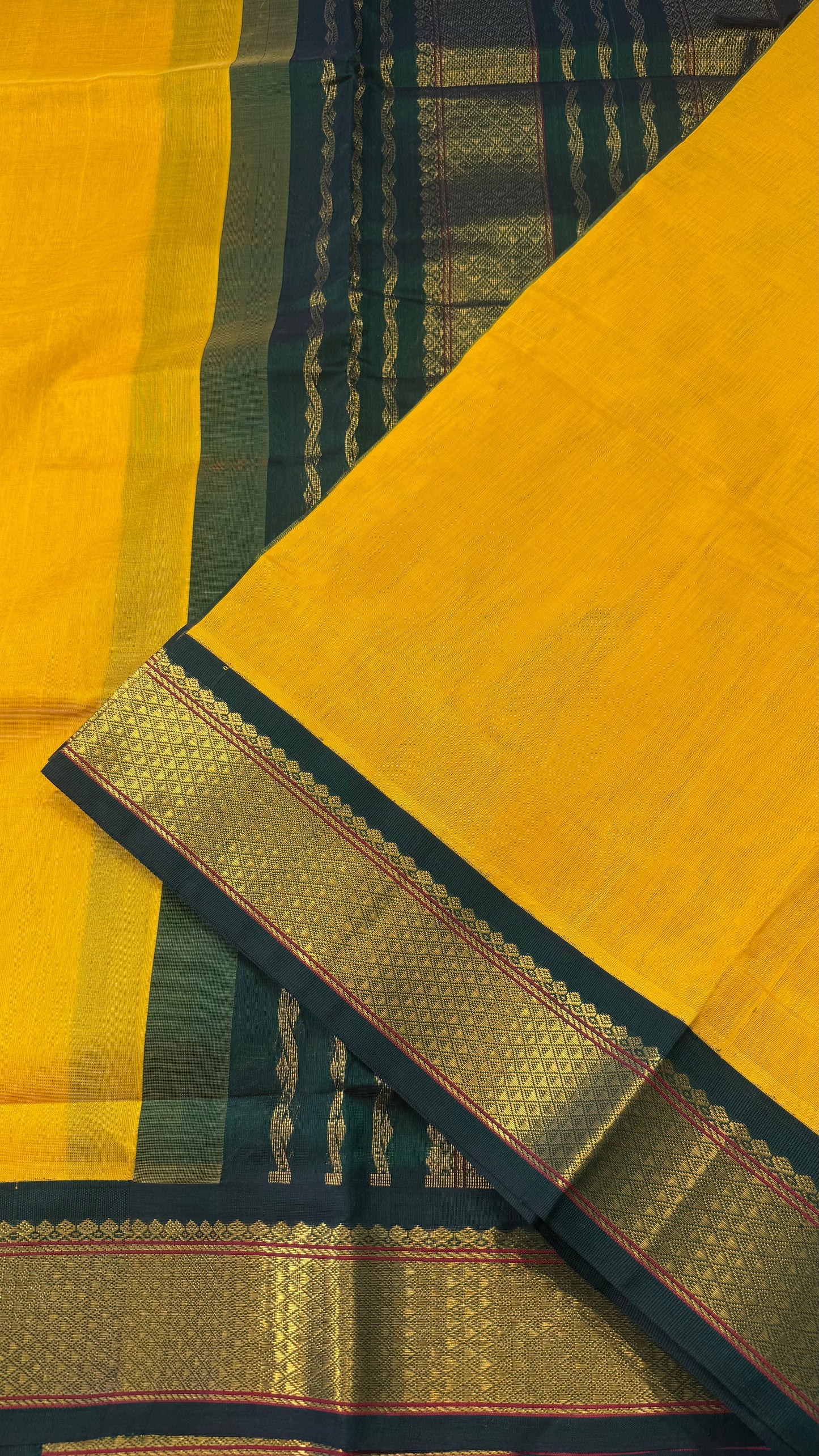 HANDLOOM KANCHIPURAM SILK COTTON (KSC203)