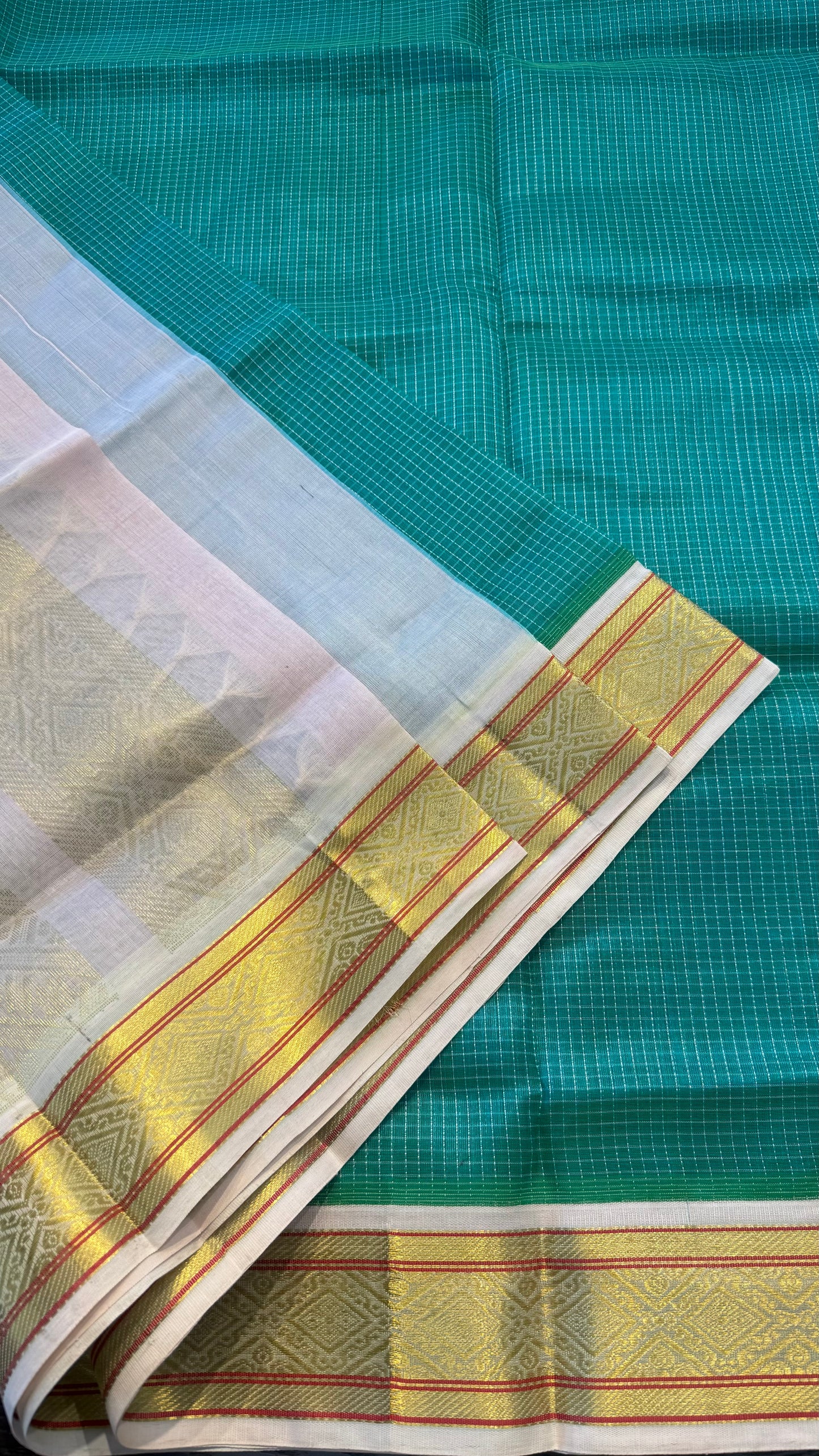 HANDLOOM KANCHIPURAM SILK COTTON (KSC260)