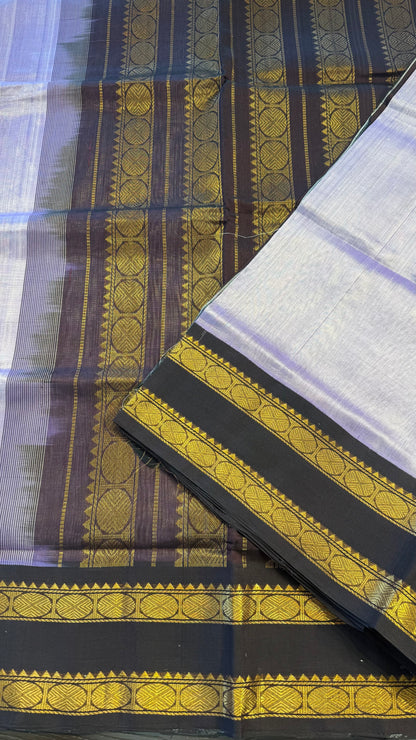 HANDLOOM KANCHIPURAM SILK COTTON (KSC268)