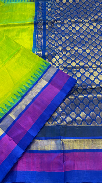 HANDLOOM KANCHIPURAM SILK COTTON (KSC248)