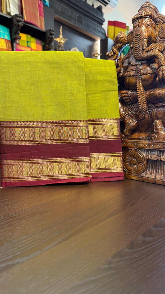 Kanchi Cotton Saree