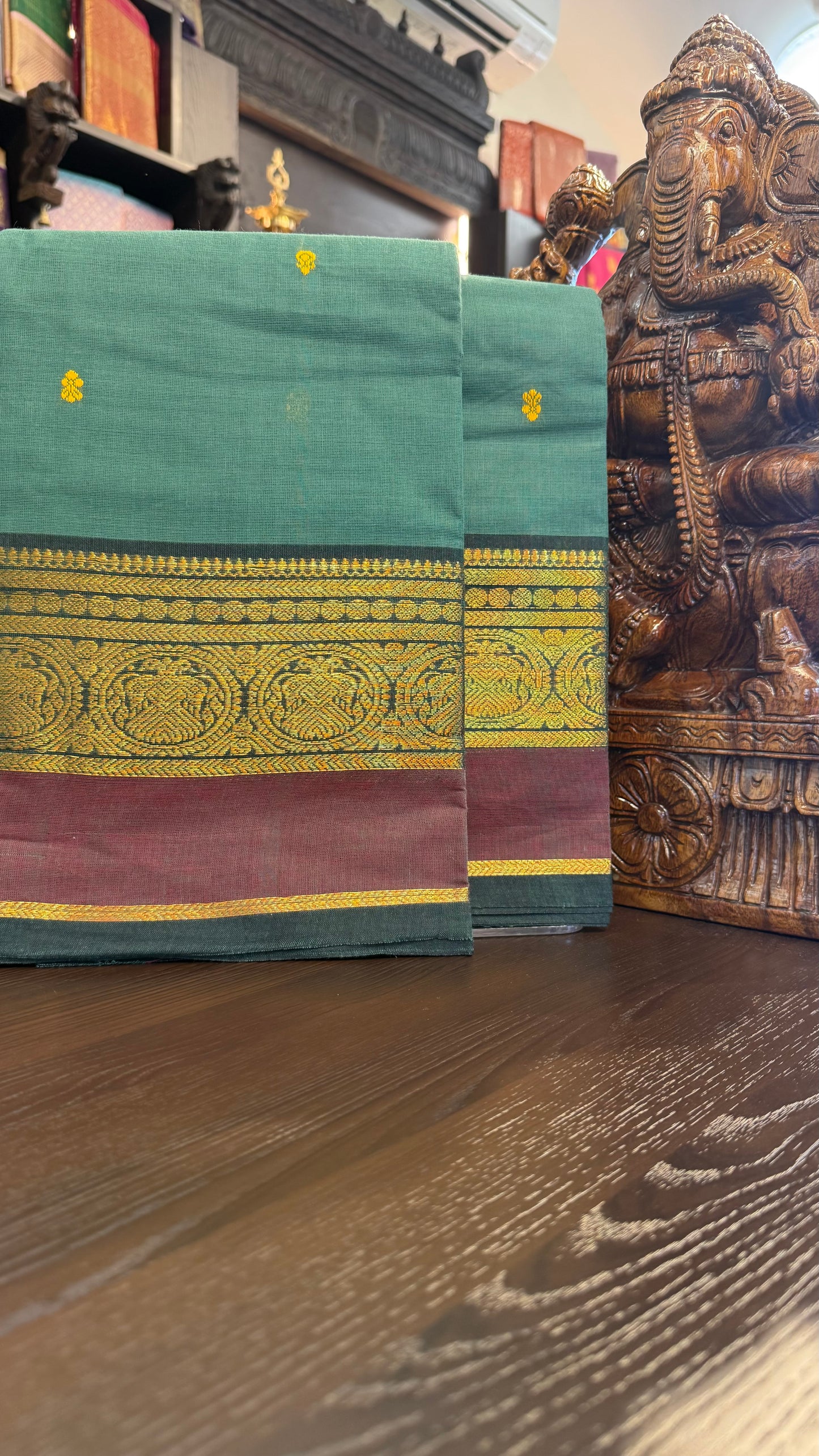 Kanchi Cotton Saree