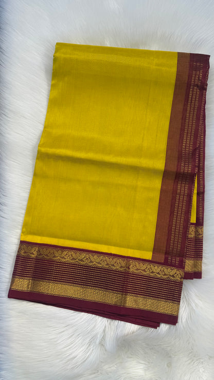 HANDLOOM KANCHIPURAM SILK COTTON (KSC162)