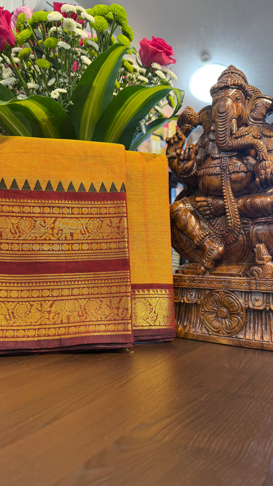 Kanchi Cotton Saree