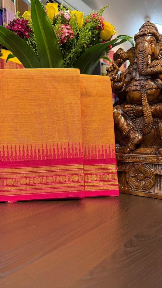 Kanchi Cotton Saree