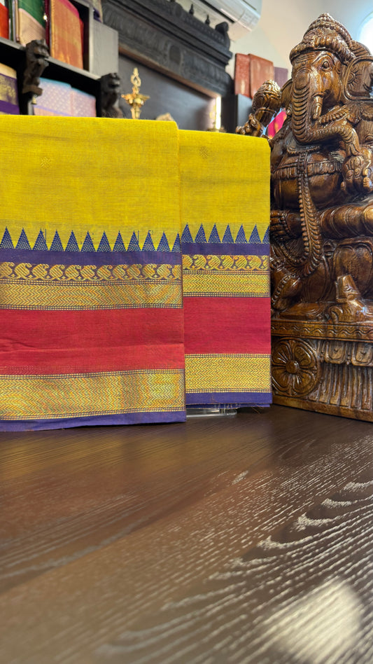 Kanchi Cotton Saree