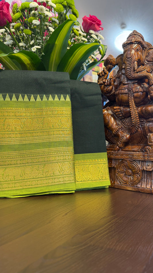 Kanchi Cotton Saree