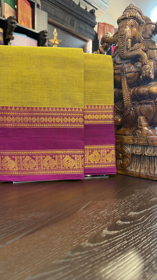 Kanchi Cotton Saree