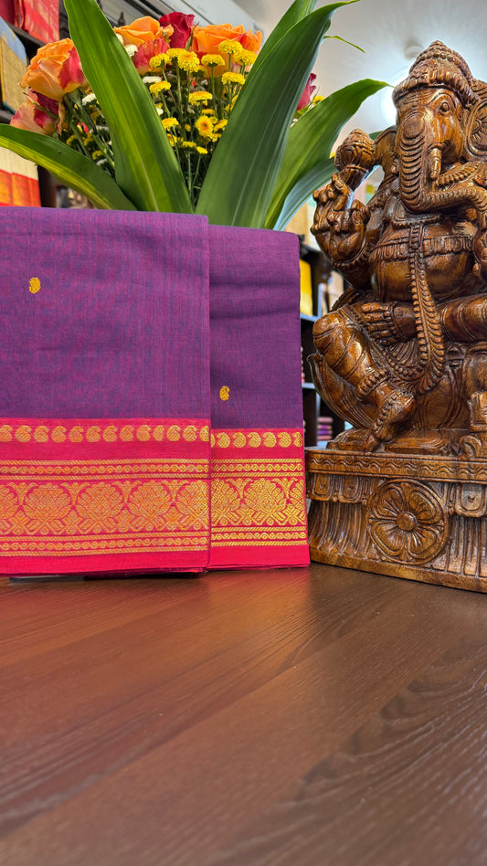 Kanchi Cotton Saree