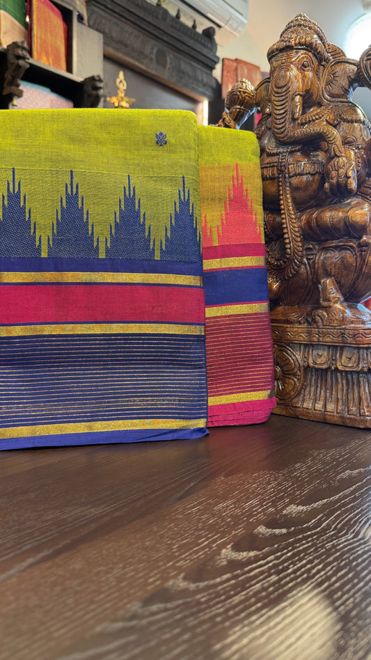 Kanchi Cotton Saree