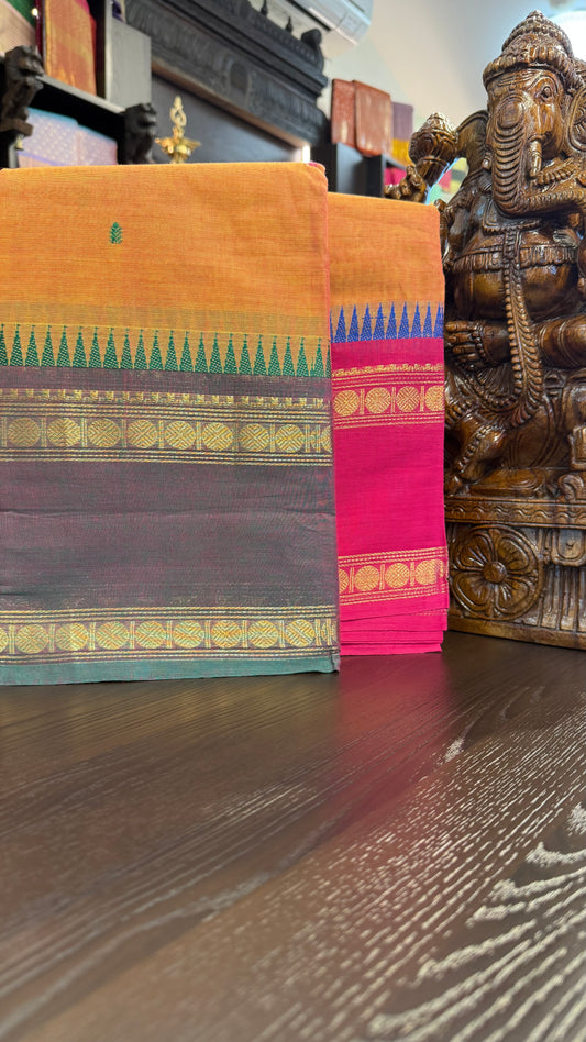 Kanchi Cotton Saree